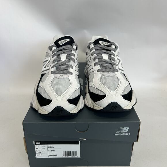 New Balance 9060 Lifestyle Shoes “Grey Jet Black” U9060JBB main image 5